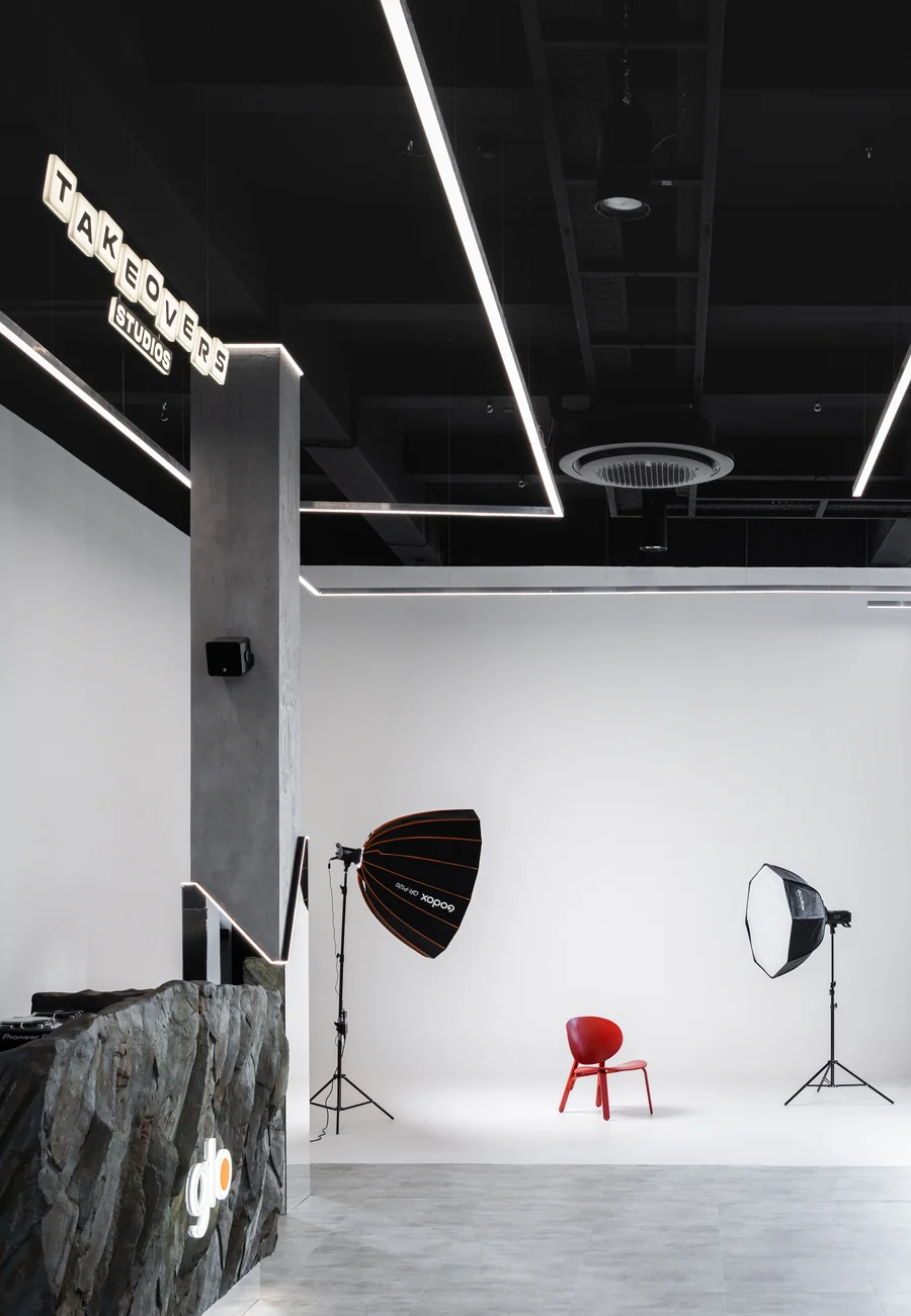 The Takeovers cyclorama
